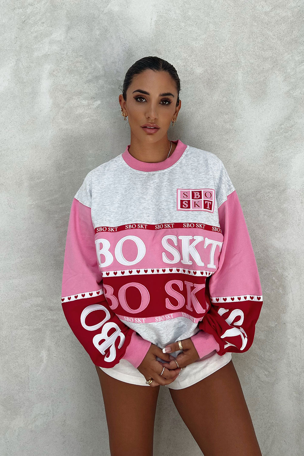 Romantic Lover Terry Cotton Sweater - Vintage Style
