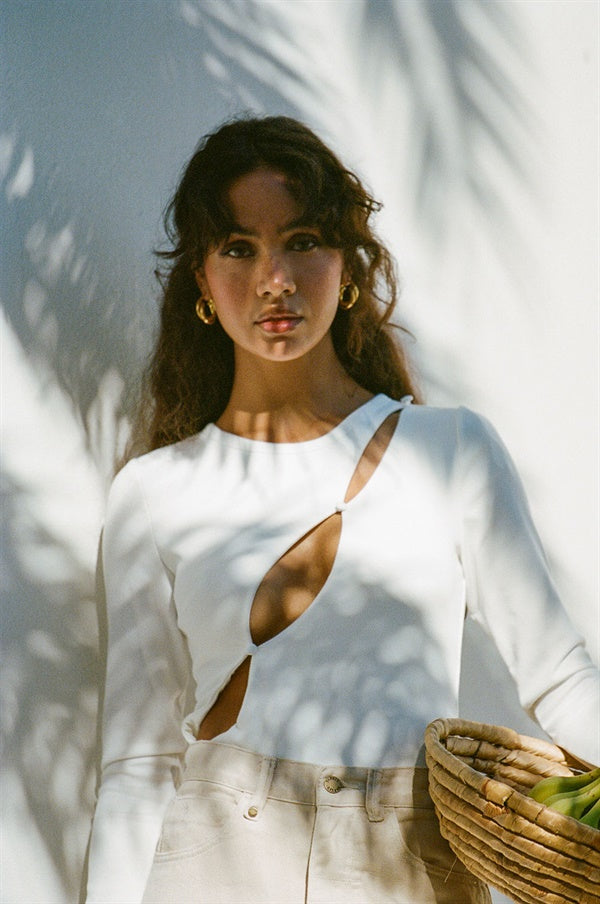 Exclusively Designed Sabo Camelia Soft Ribbed Warmth Bodysuit