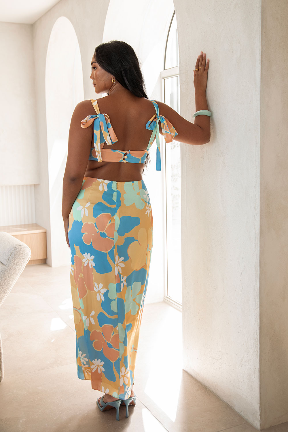 Exquisite Loviana Remi Tropical Silky Summer Top