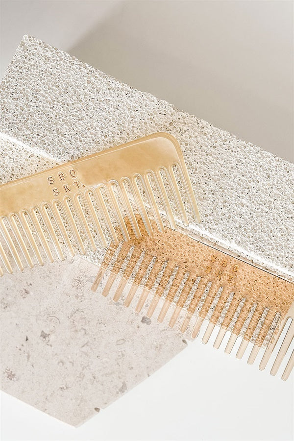 Stylish SBO SKT Hair Comb in Caramel/Candy Color