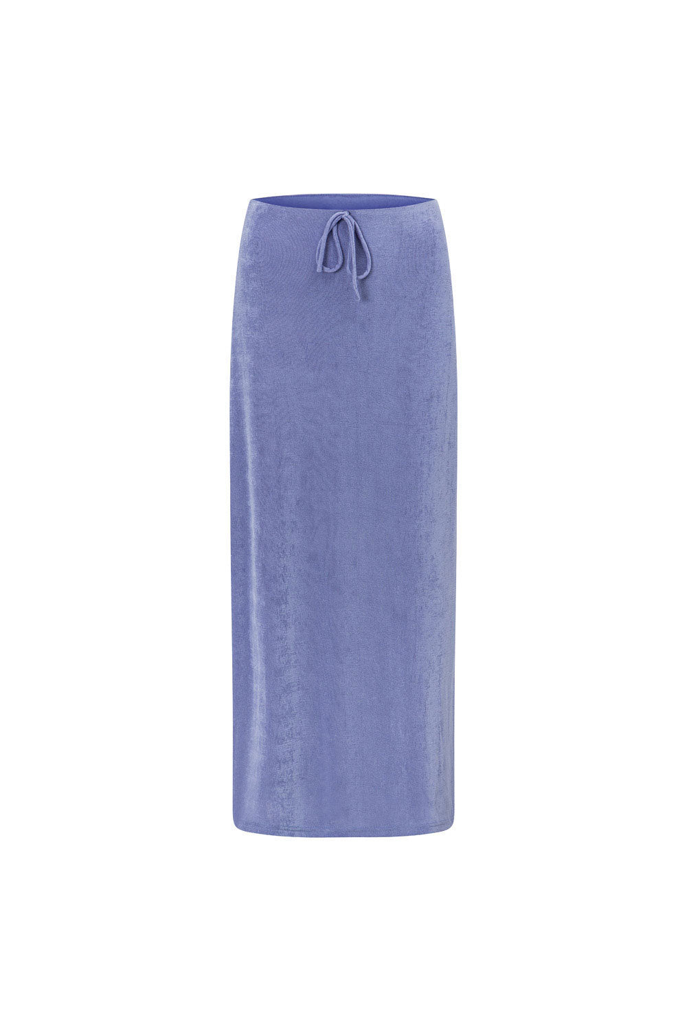 Periwinkle-colored Silky Marcelle Women's Skirt - Sample