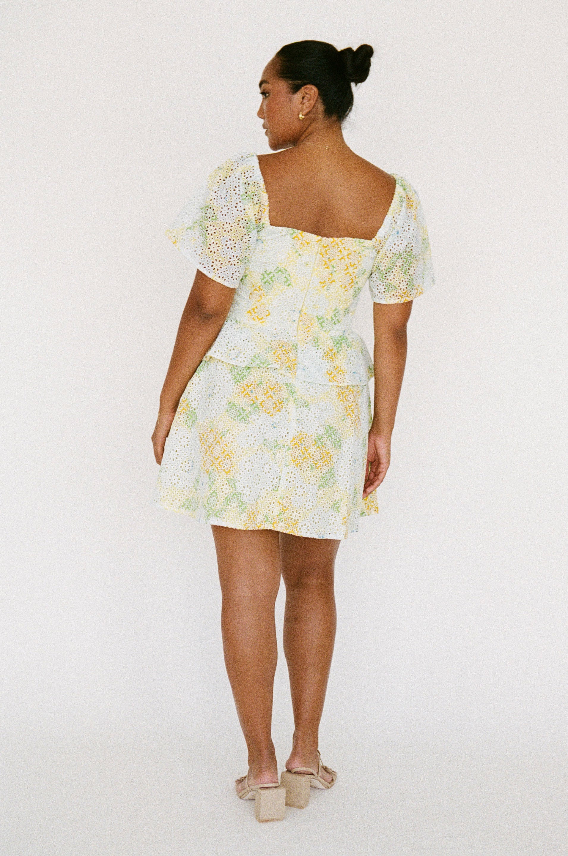 Unique Karta Frill Dress - Sample with Character
