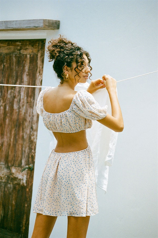 Flora Print Summer Eilish Style Women's Dress