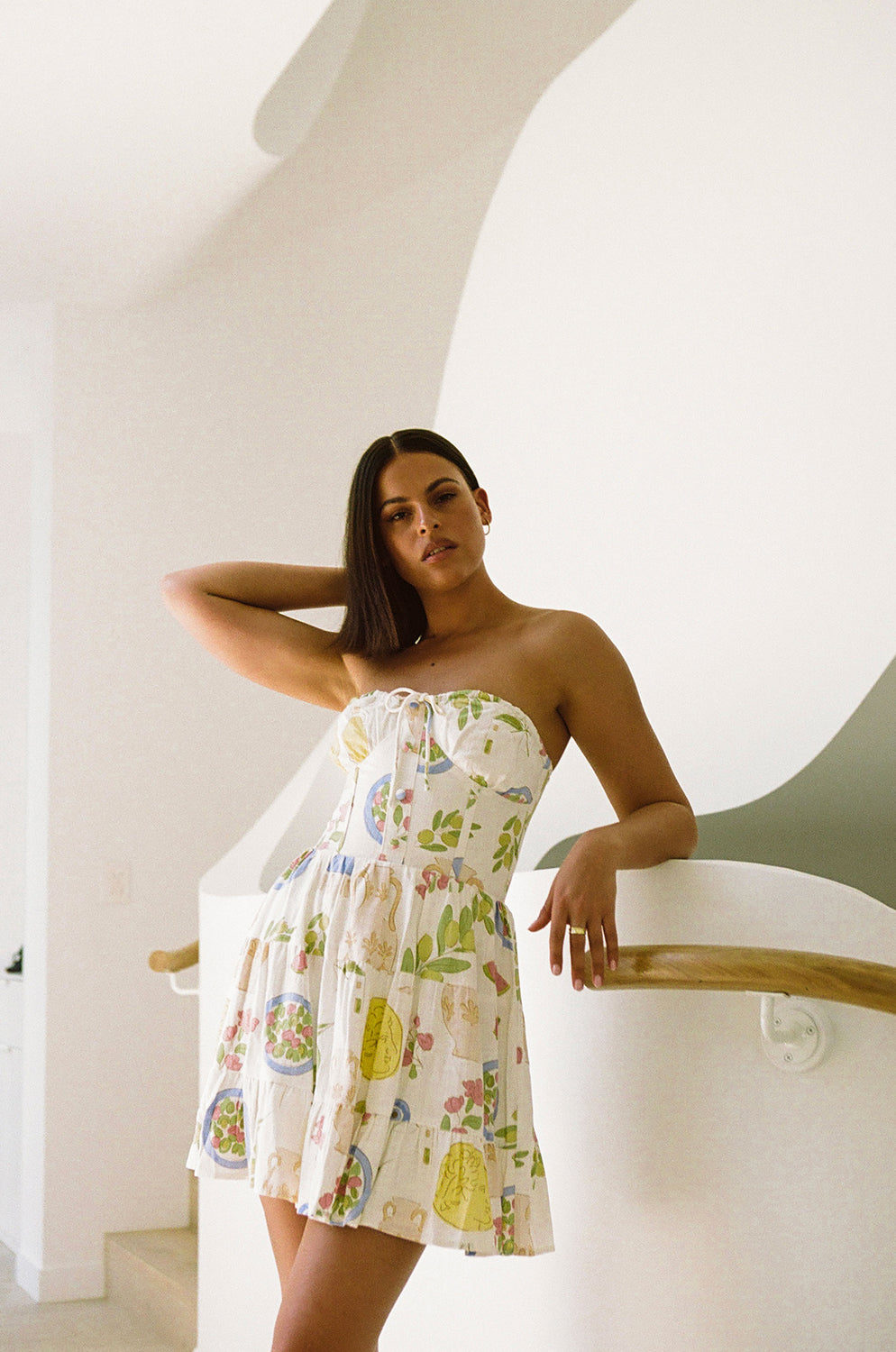 Unique Sahara Dress Inspired by Greece - Sample Edition