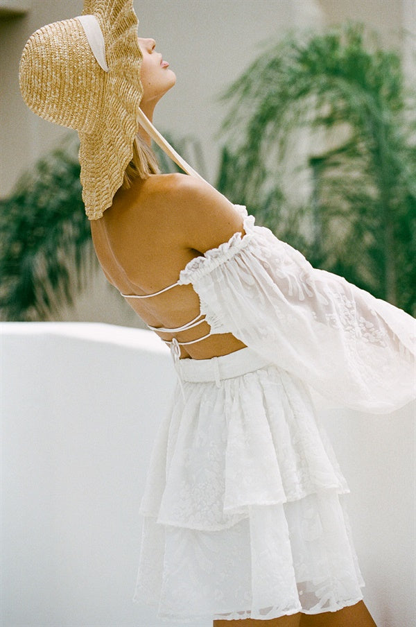 Unique Kasia Mini Skirt with a Small Flaw - A One - of - a - Kind Fashion Piece