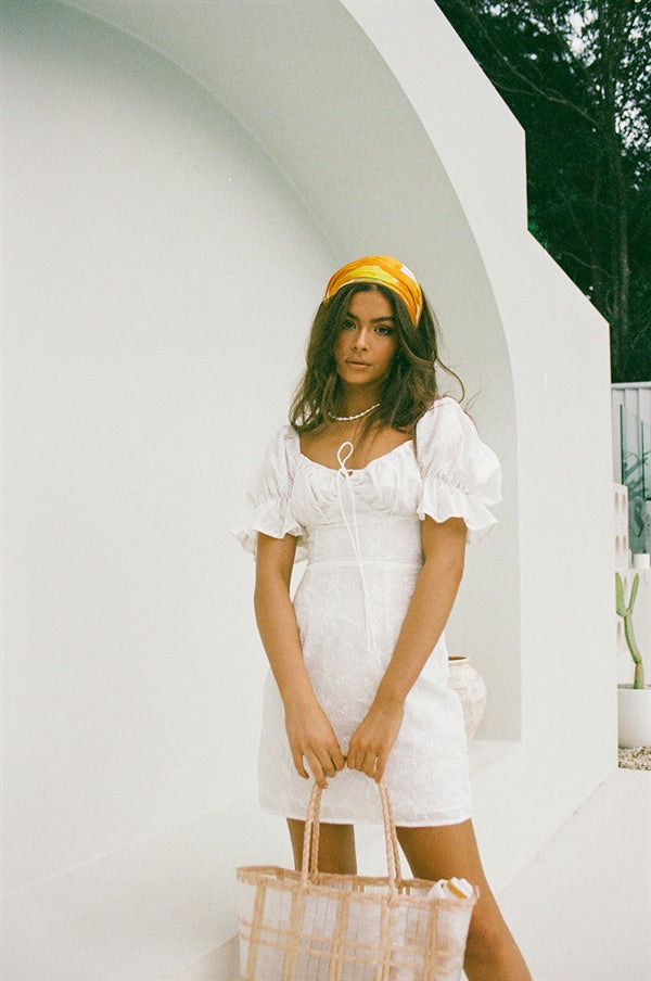 Exquisite Embroidered Ariana Sample Dress