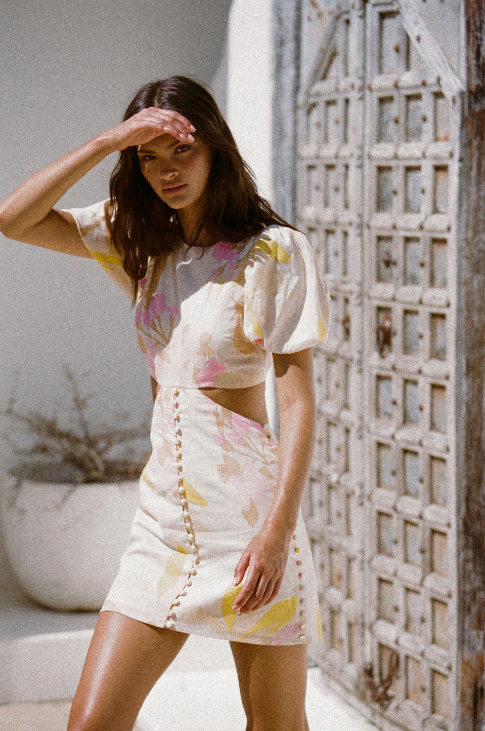 Unique Melia Cutout Dress - One-of-a-Kind Sample with Minor Flaw