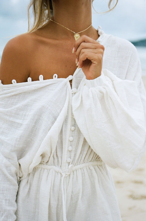 Exclusive White Elsa Playsuit - Perfect for XS Size