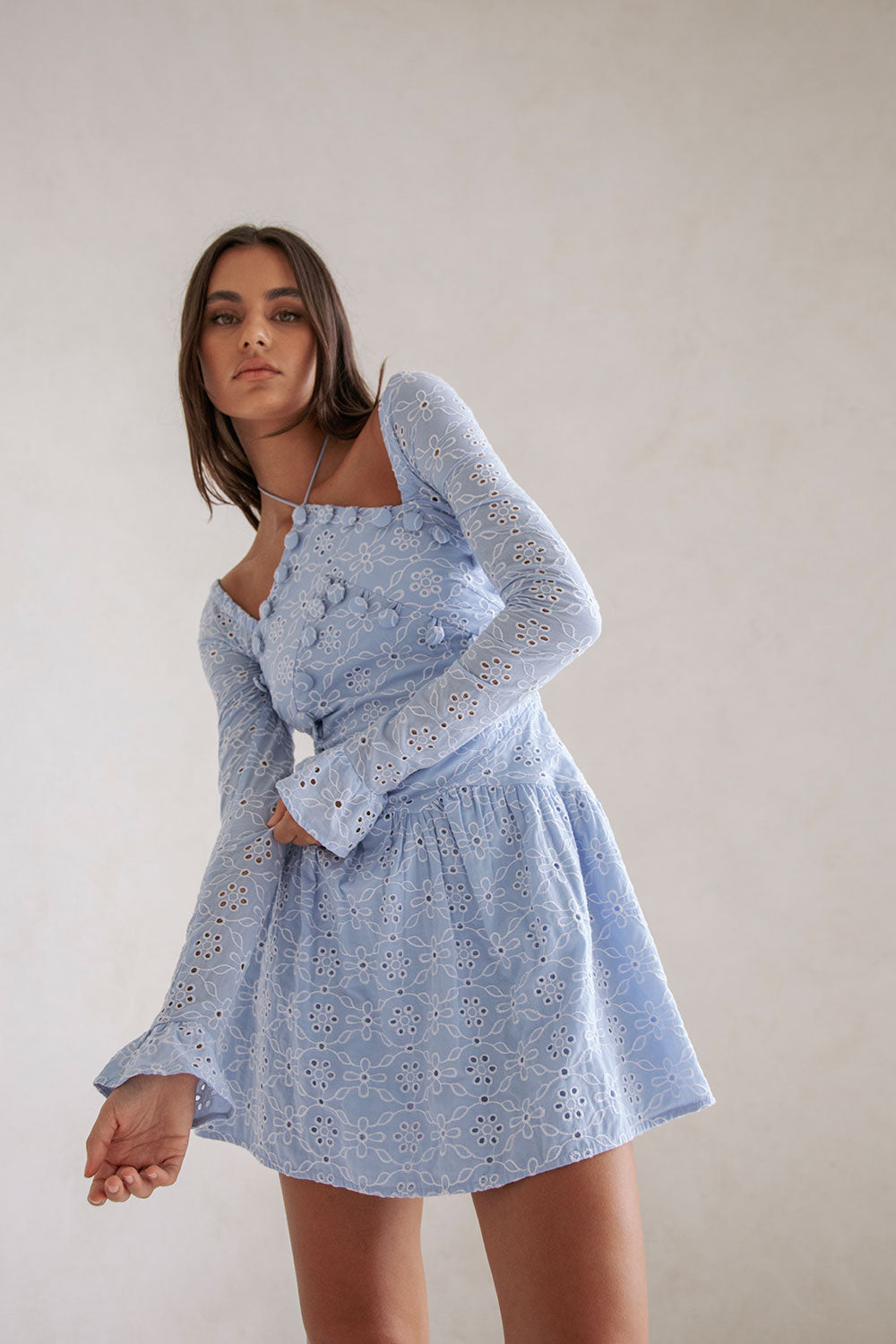 Stylish Women's Jamille Button-down Dress by Sabo