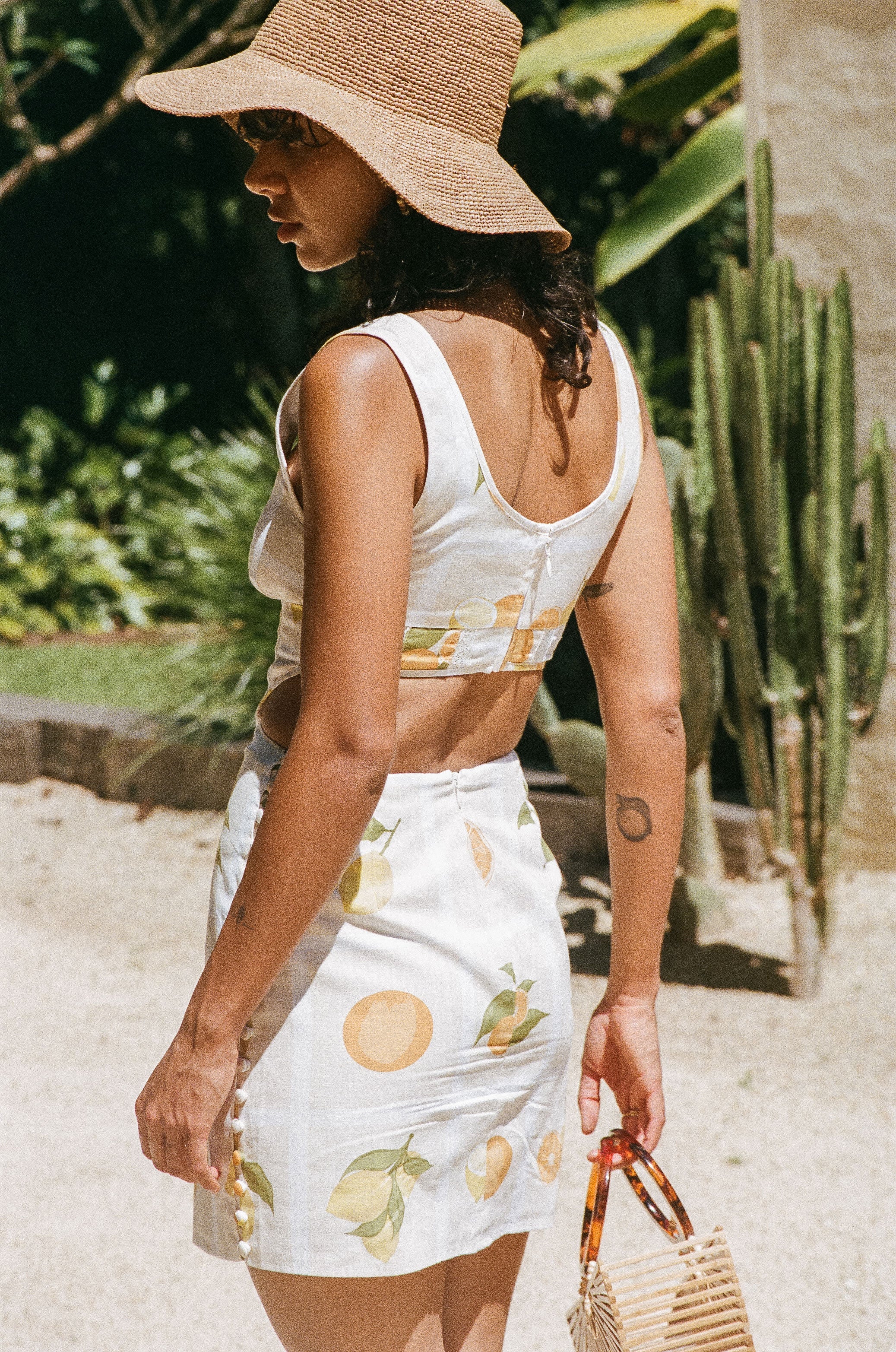 Unique Portofino Dress Sample with Stitching Flaw