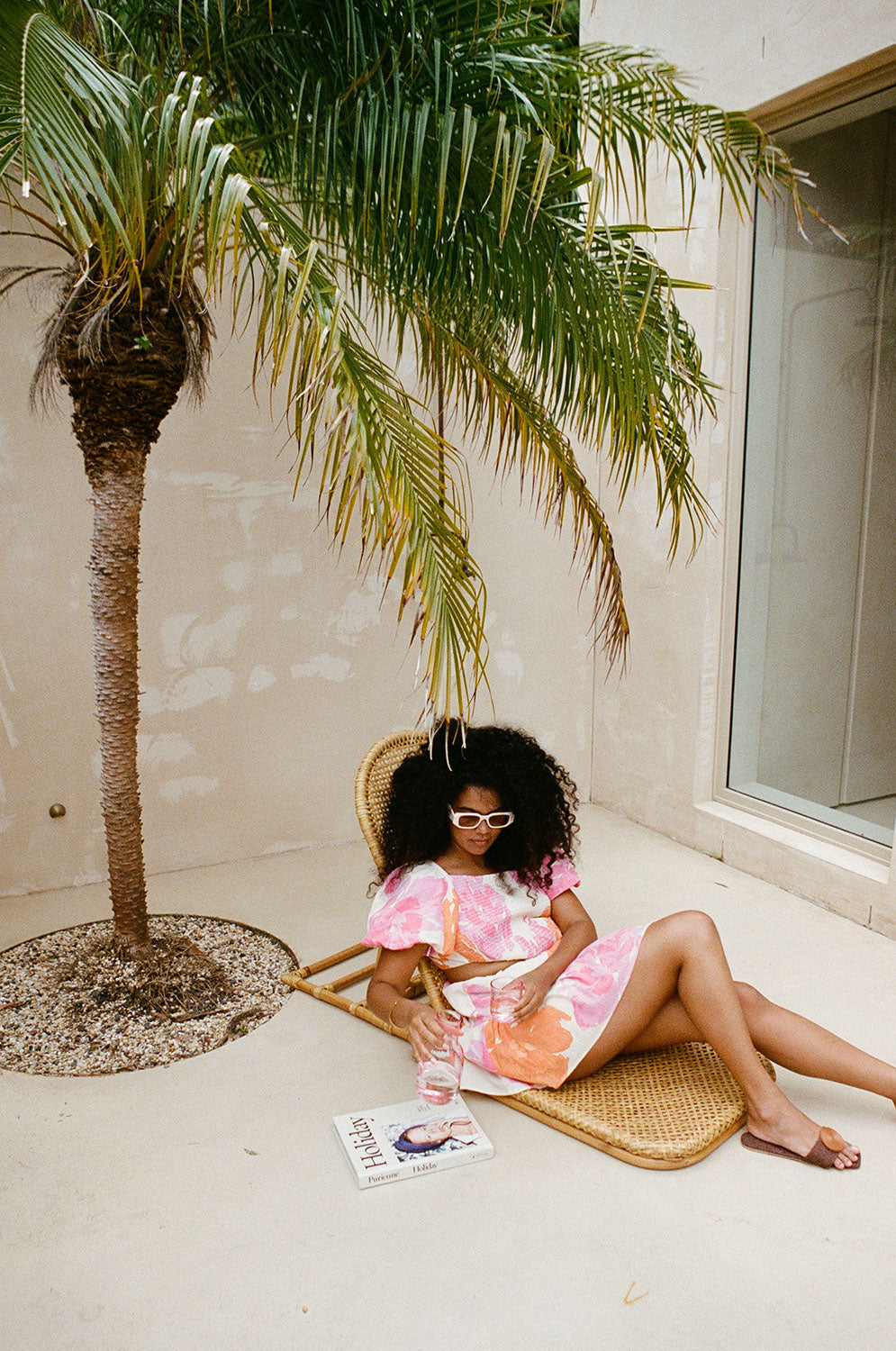 Unique Raffy Dress in Solstice Pink - One - of - a - Kind