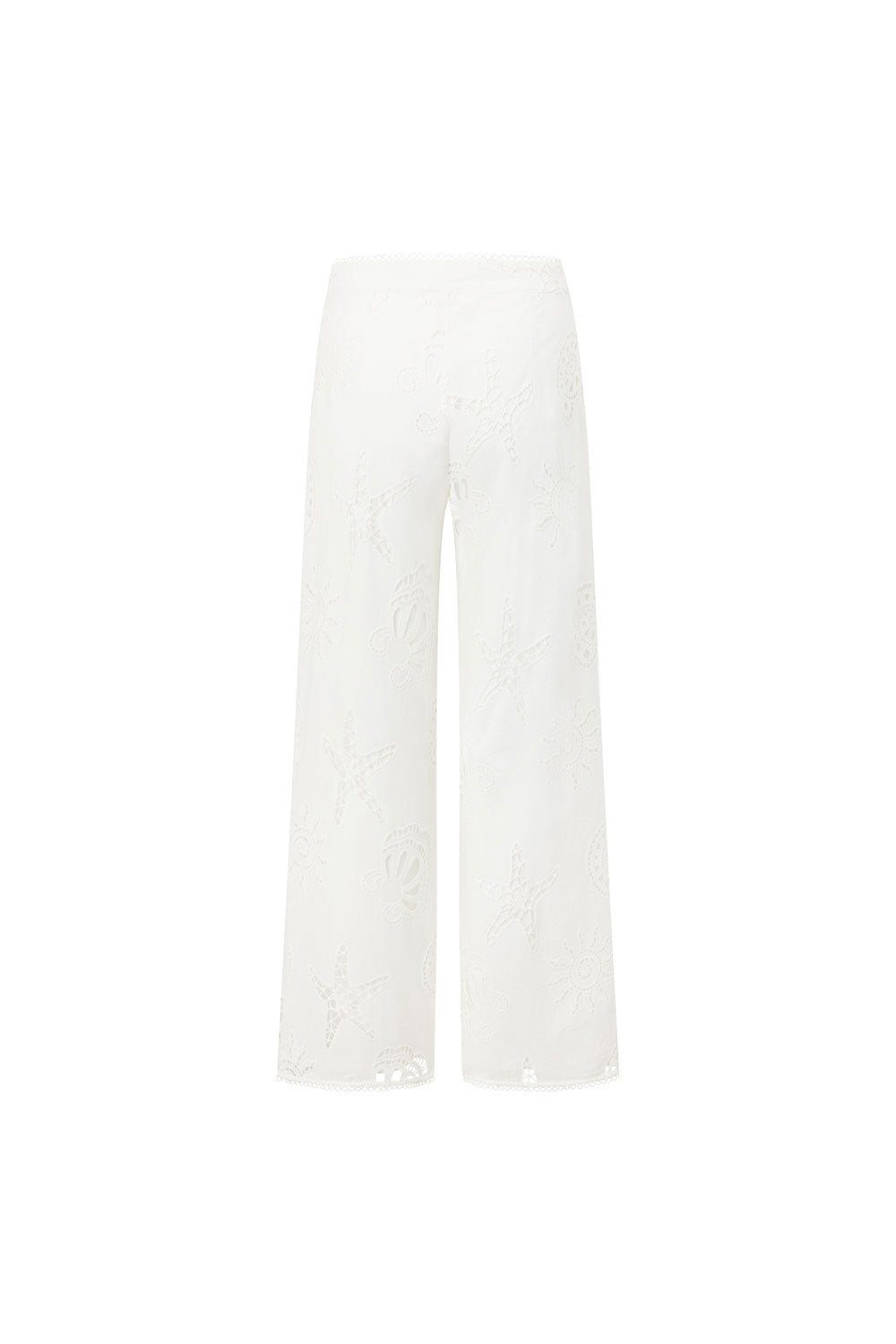 Unique Sample of Nissi Pants in Corallo Bianca Color