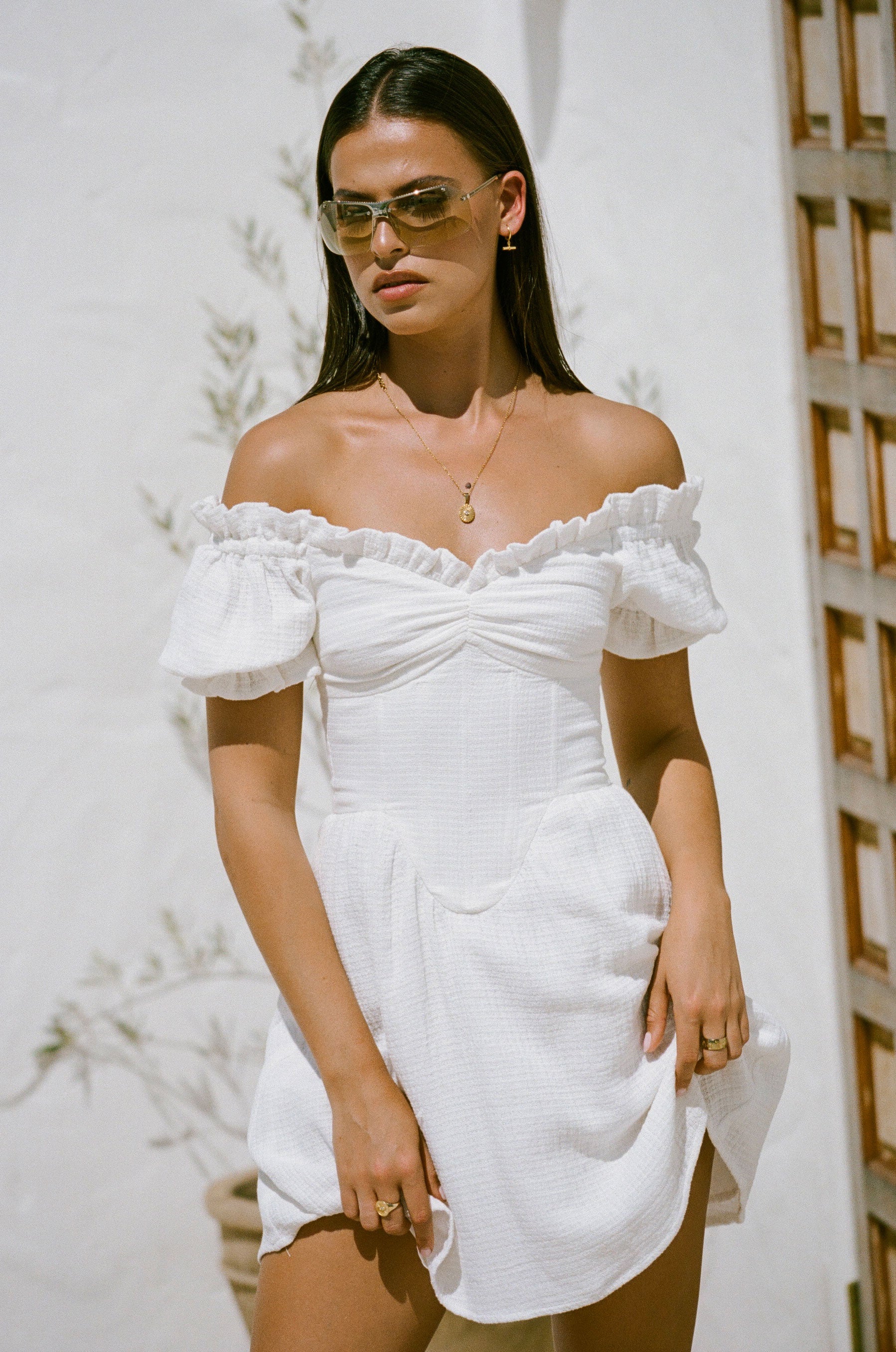 Unique Sample of Meraki Ruffled Women's Dress