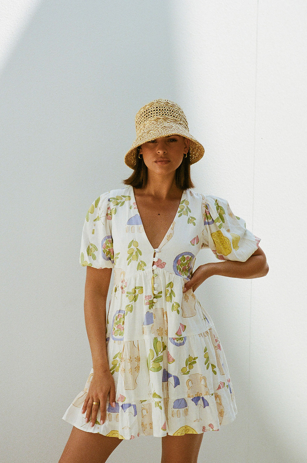 Unique Sample of Mya Dress Inspired by Greece for Women's Fashion