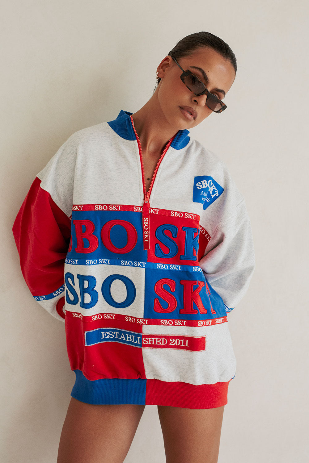 Unisex Atlanta Fleece Cotton Blend Sweater for Casual Wear