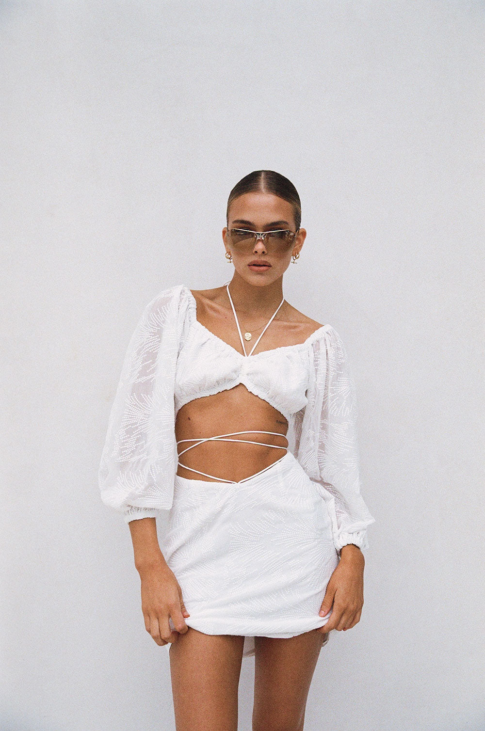 Exclusive Sample of Anita Off-the-Shoulder Women's Dress