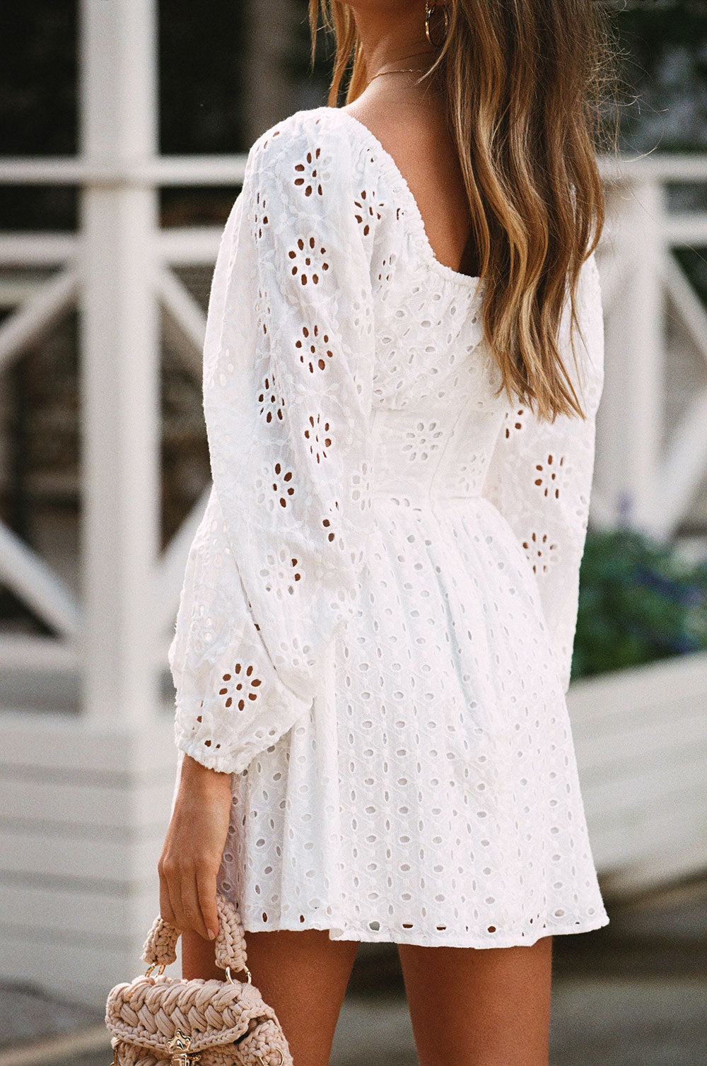 Unique Leyton Eyelet Sample Dress for Fashion Lovers