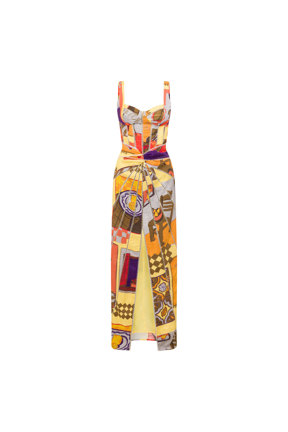 Exclusive Women's Milana Dress in Villagio Yellow Shade