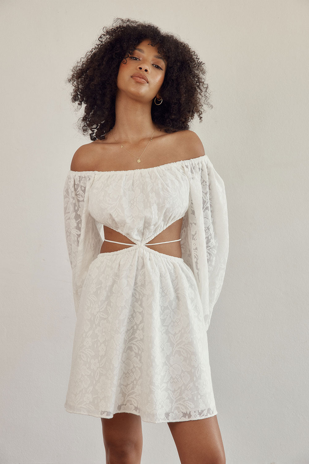 Unique Sample of Naiya Off - the - Shoulder Women's Dress