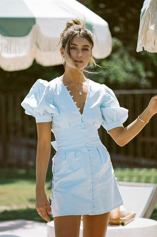 Exclusive Blue Kori Dress - One - of - a - Kind Sample