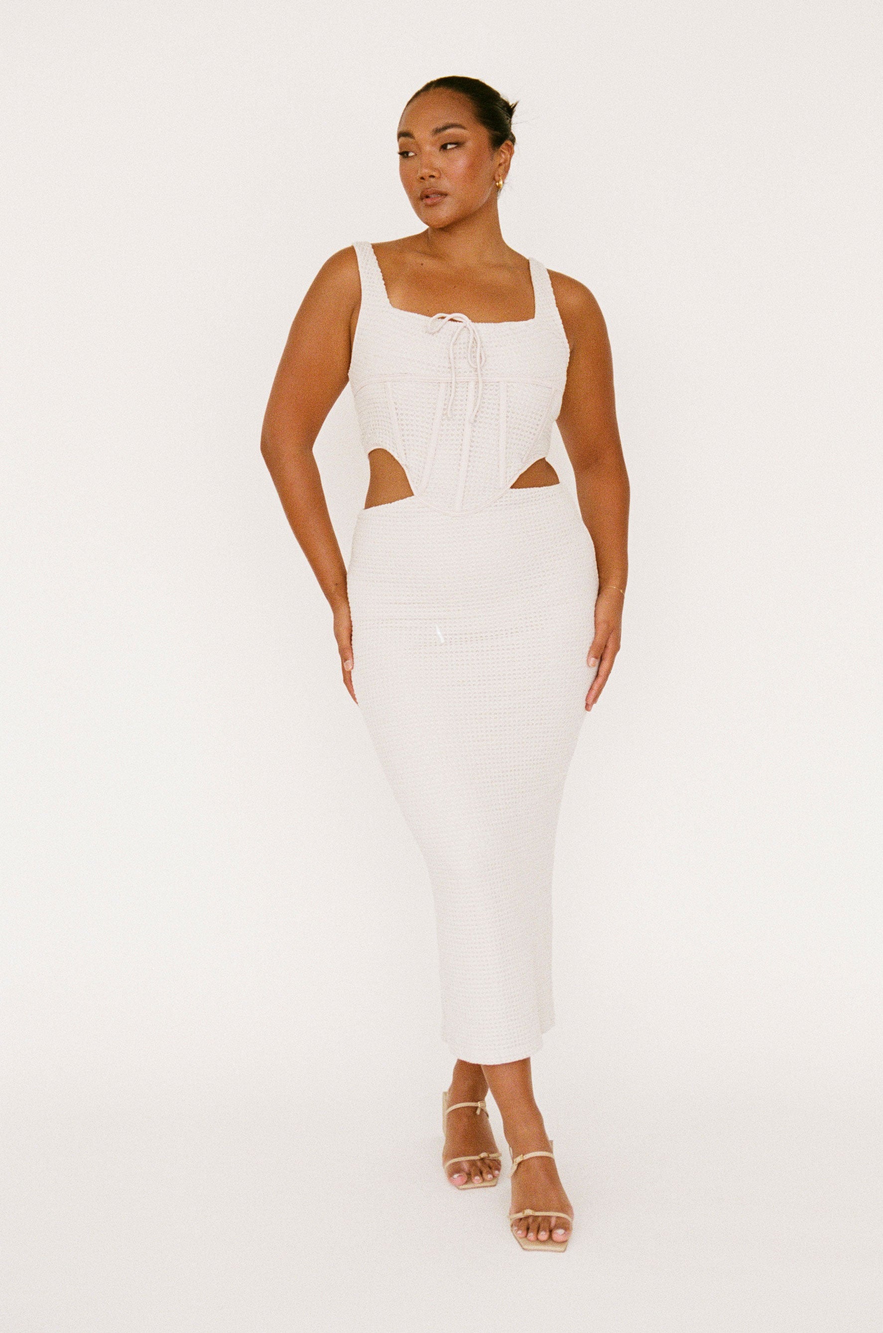 Unique Sabo Skirt Sadie Midi Dress Sample for Fashion Enthusiasts