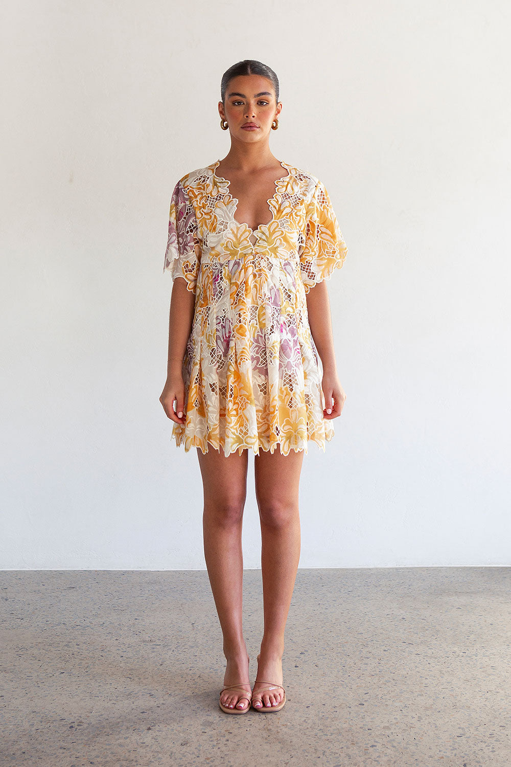 ZÃCO Exclusive Floreale Mellow 70's Inspired Gramercy Dress