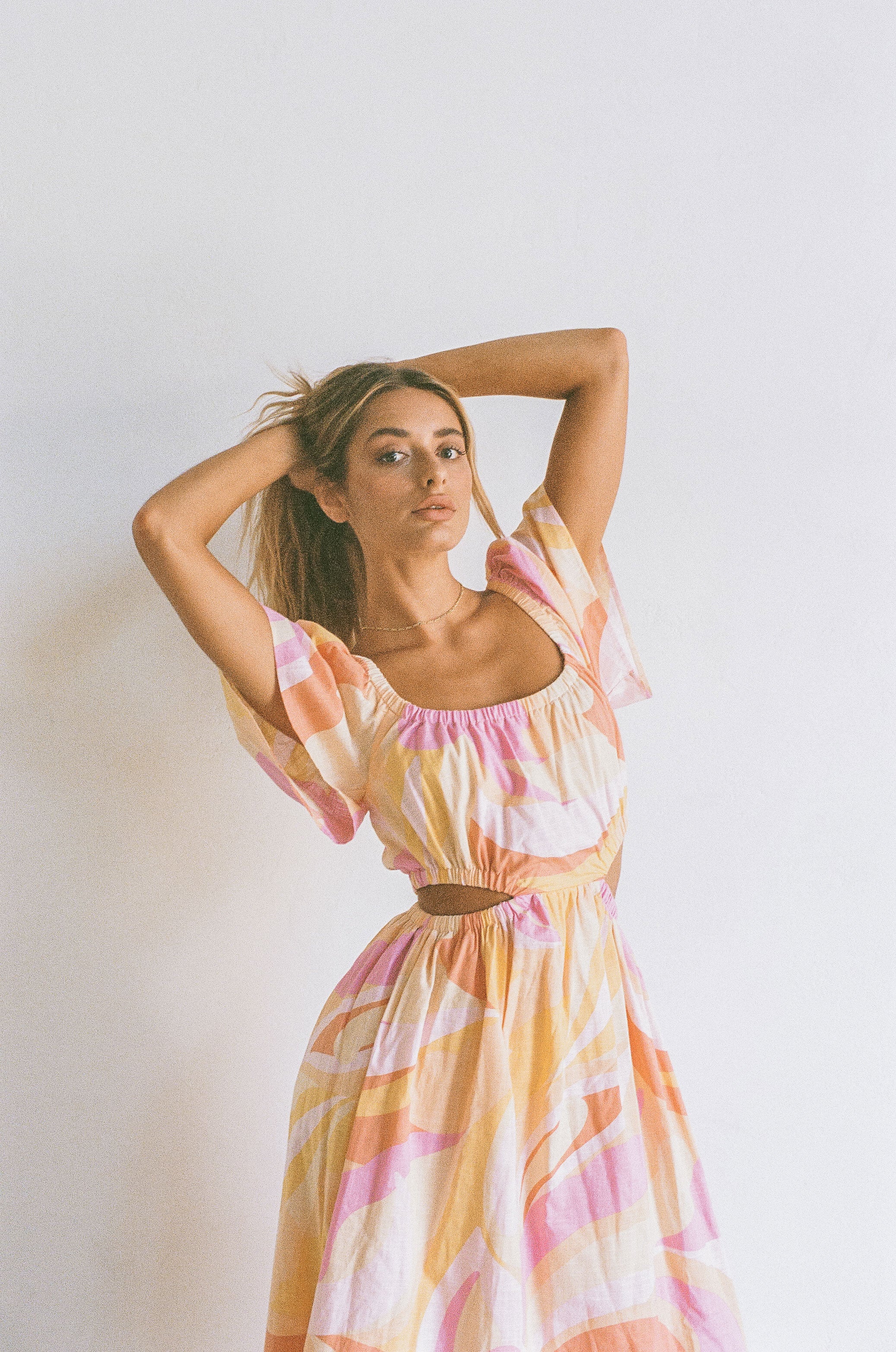 Unique Ezzy Midi Dress - A One - of - a - Kind Sample