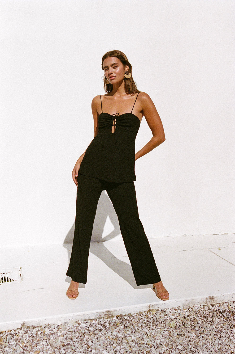 Black Ashton Women's Jumpsuit - A Stylish All-Day Attire