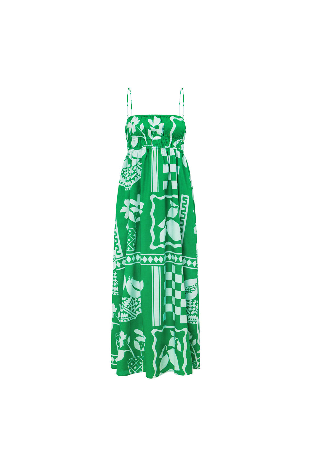 Stylish Maia Dress in Exclusive Lemoni Green for Long Lunches