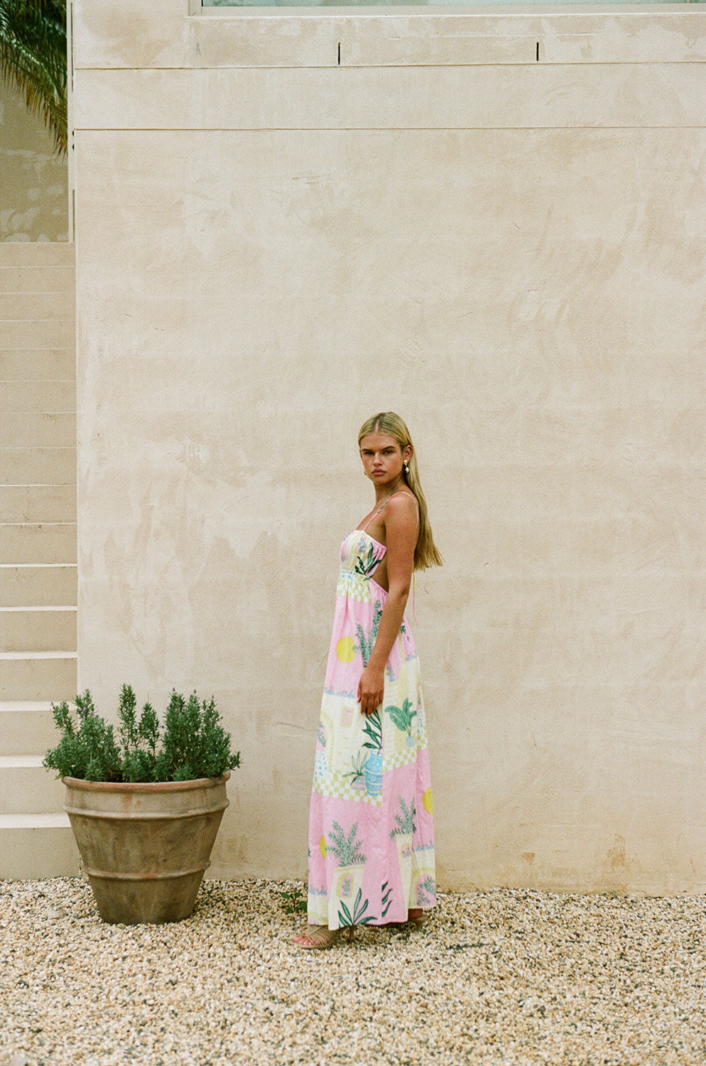 Exquisite Vista Pink Catie Dress for Long Lunches