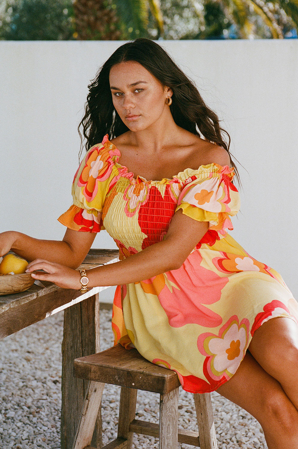Stylish Jaden Off-the-Shoulder Party and Vacation Dress