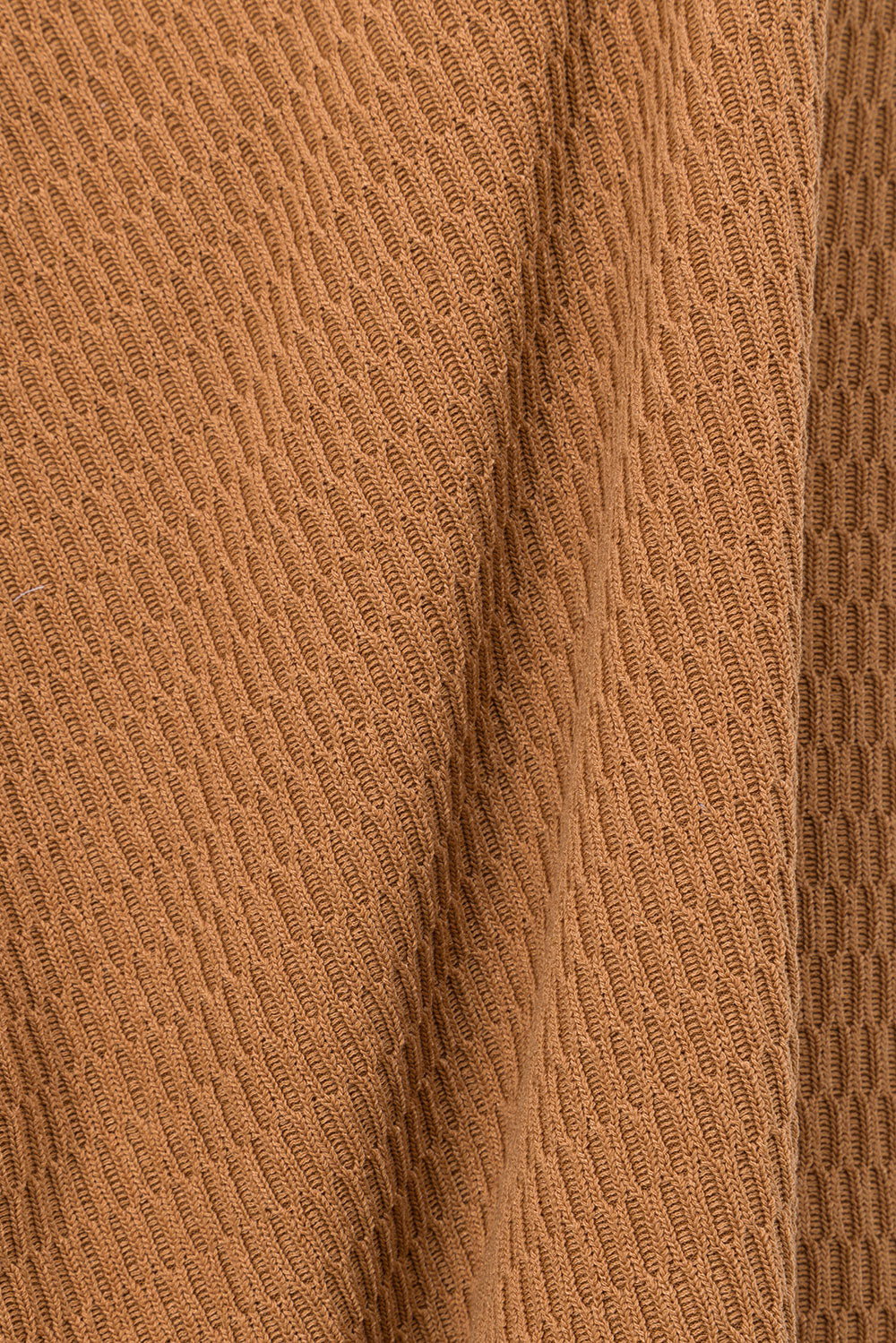 Tan High-Waisted Relaxed Maxi Jenna Skirt by Sabo