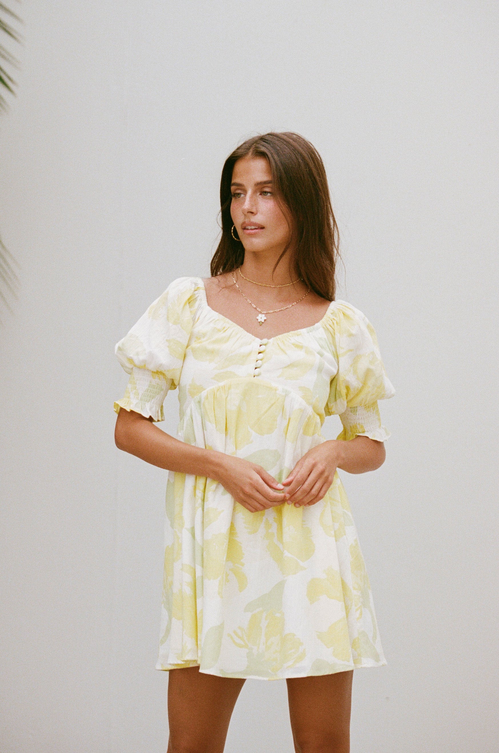 Unique Sabo Birdie Dress with Solstice Floral Pattern