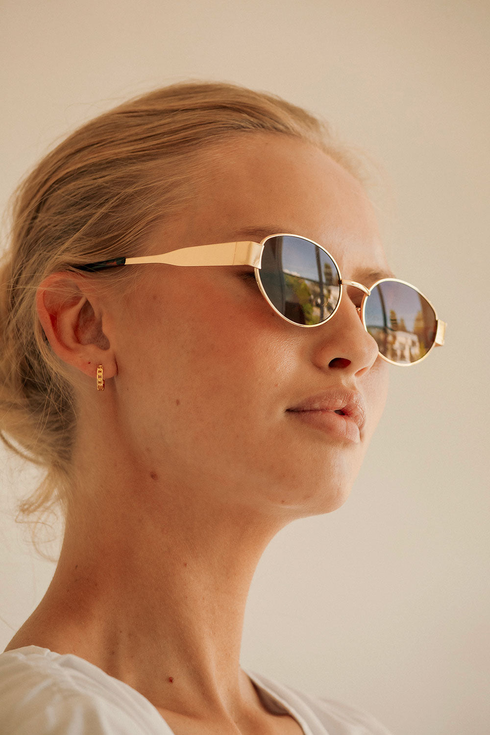 Stylish Katana Gold - Framed Brown - Lensed Sunglasses for an Instant Look Upgrade