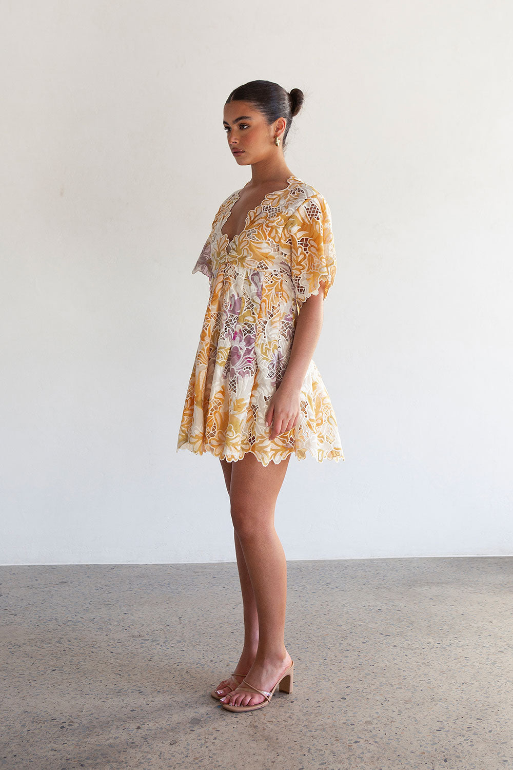 ZÃCO Exclusive Floreale Mellow 70's Inspired Gramercy Dress