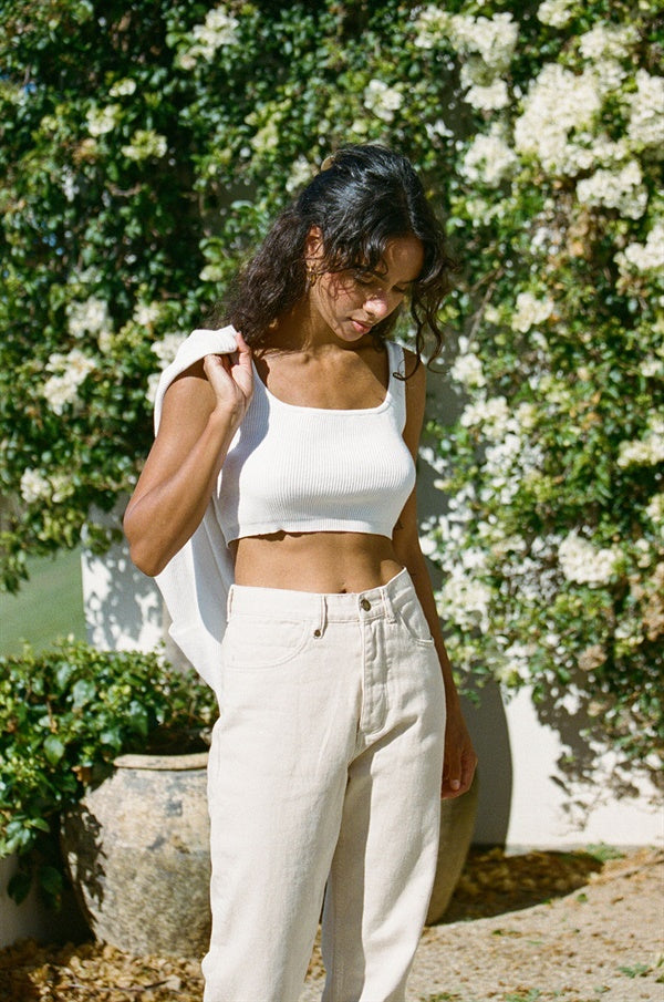 Exclusive Evalia Top in Stunning White - Sample Edition