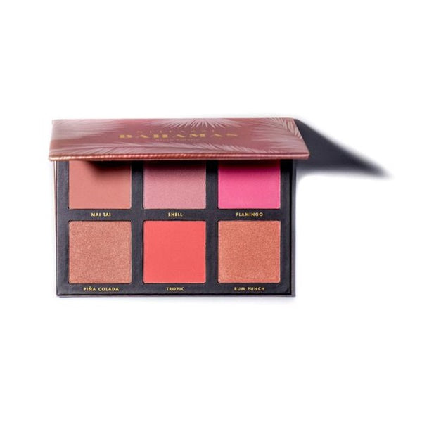 Stilazzi - Exquisite Bahamas Blush Makeup Palette with Six Alluring Shades