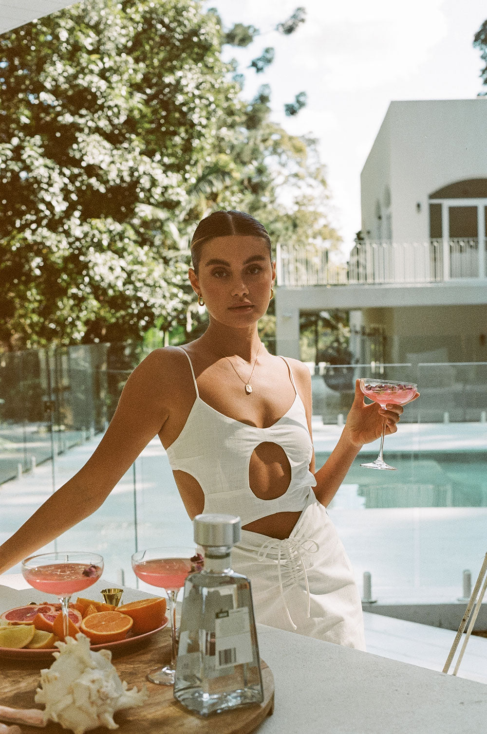 Unique Sample of Prae Cutout Women's Dress