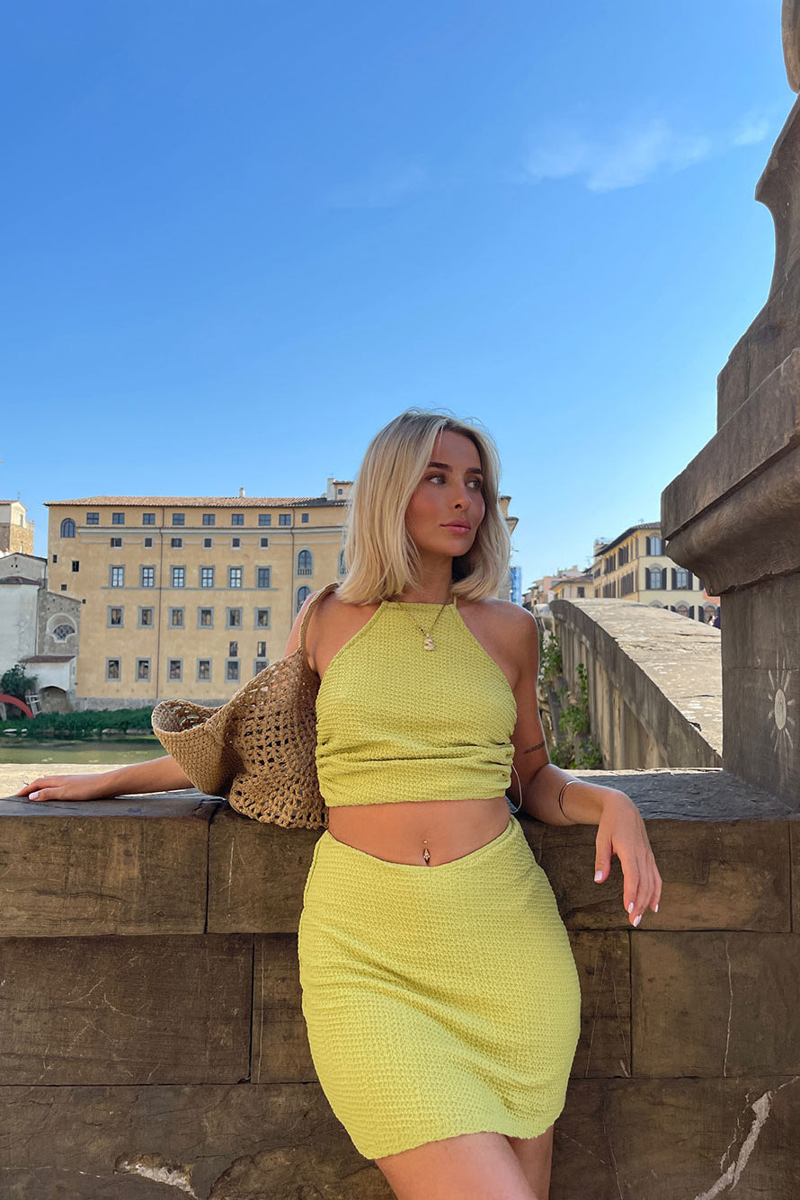 Unique Backless Danisha Top with a Distinctive Feature