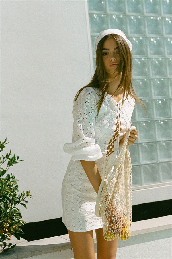 SAMPLE - Eyelet Alma Women's Dress
