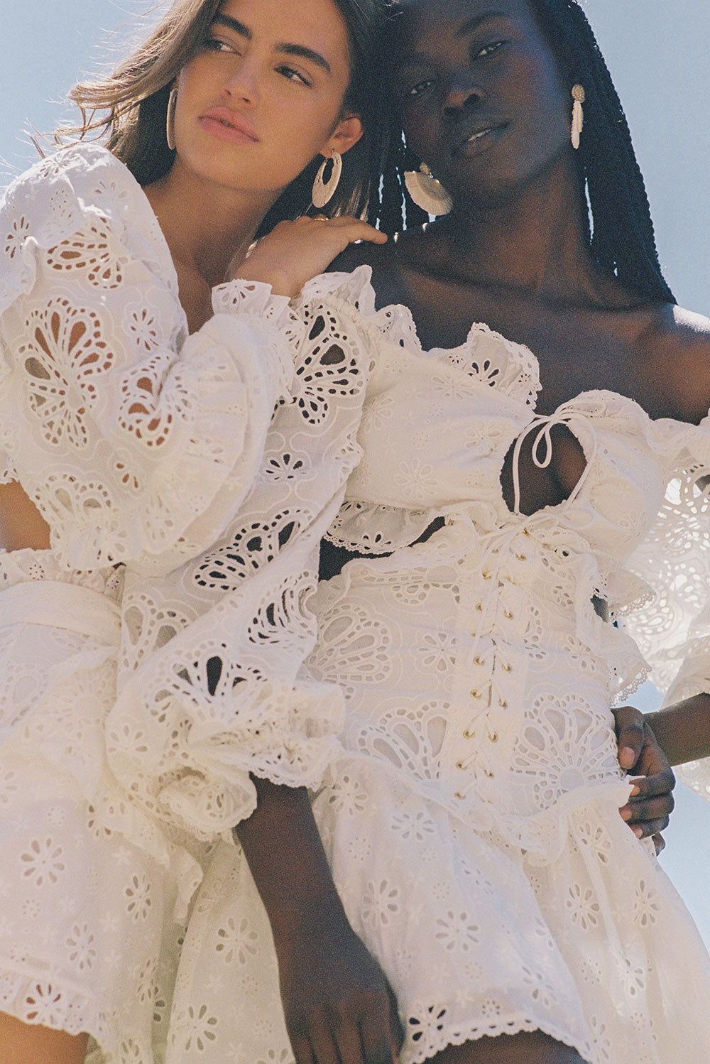 Unique ZACO Moulin Sample Dress with Faint Yellow Marks