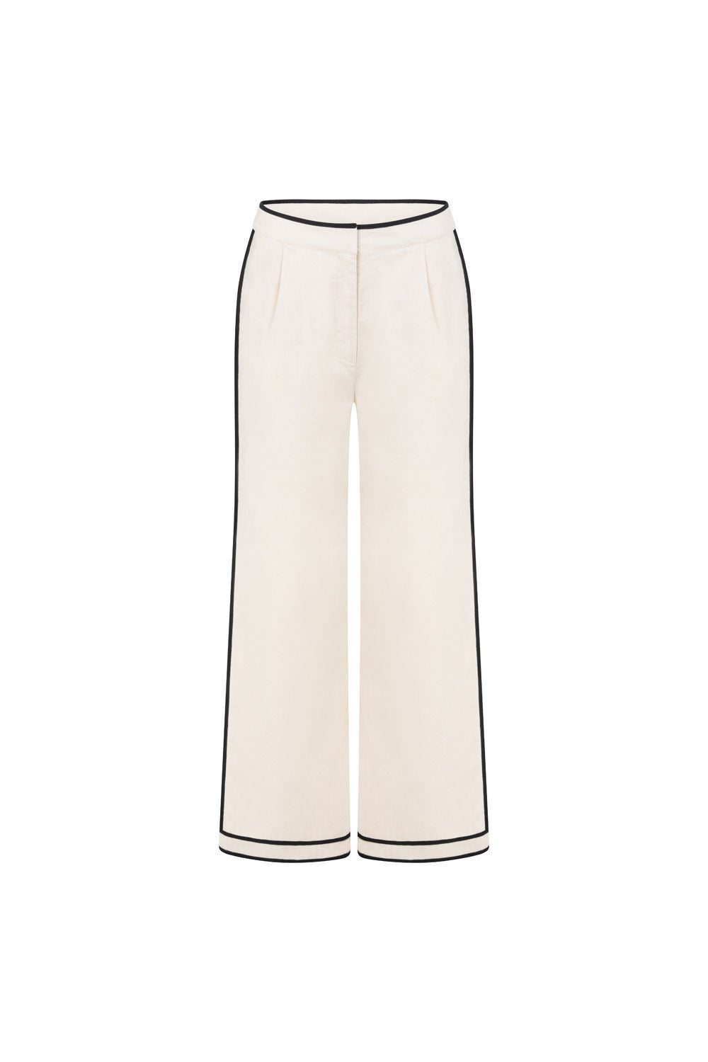 Stylish Lively Cotton-Linen Blend Women's Pants