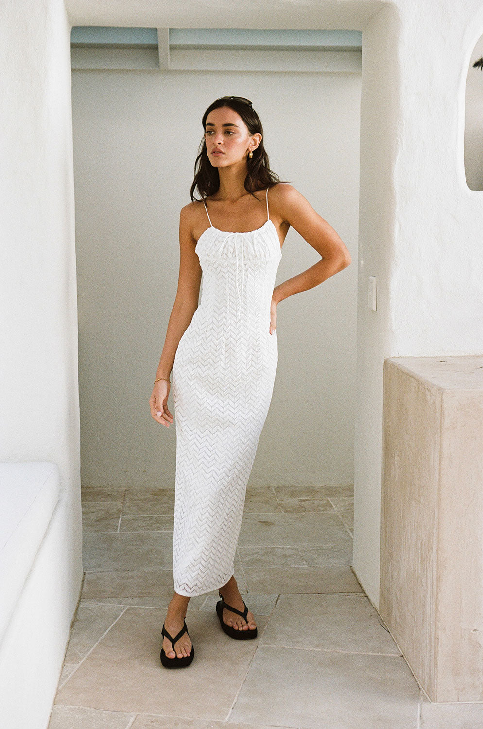 Exclusive One - of - a - Kind Sample of Caylee Dress by Sabo Skirt