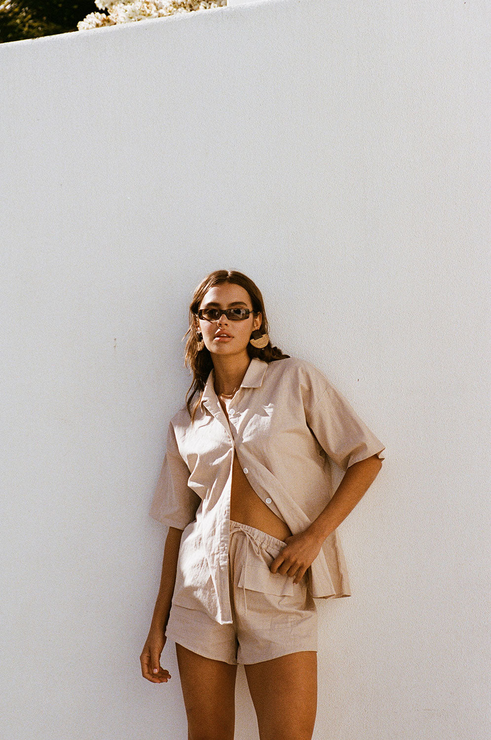 Tan Cressida Style Women's Shorts - A Sample Piece