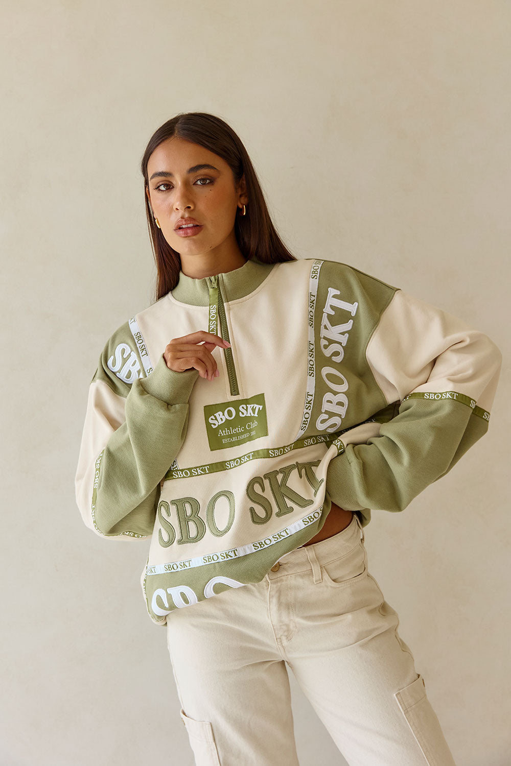 Exclusive Terry Fabric Berlin Style Sample Sweater