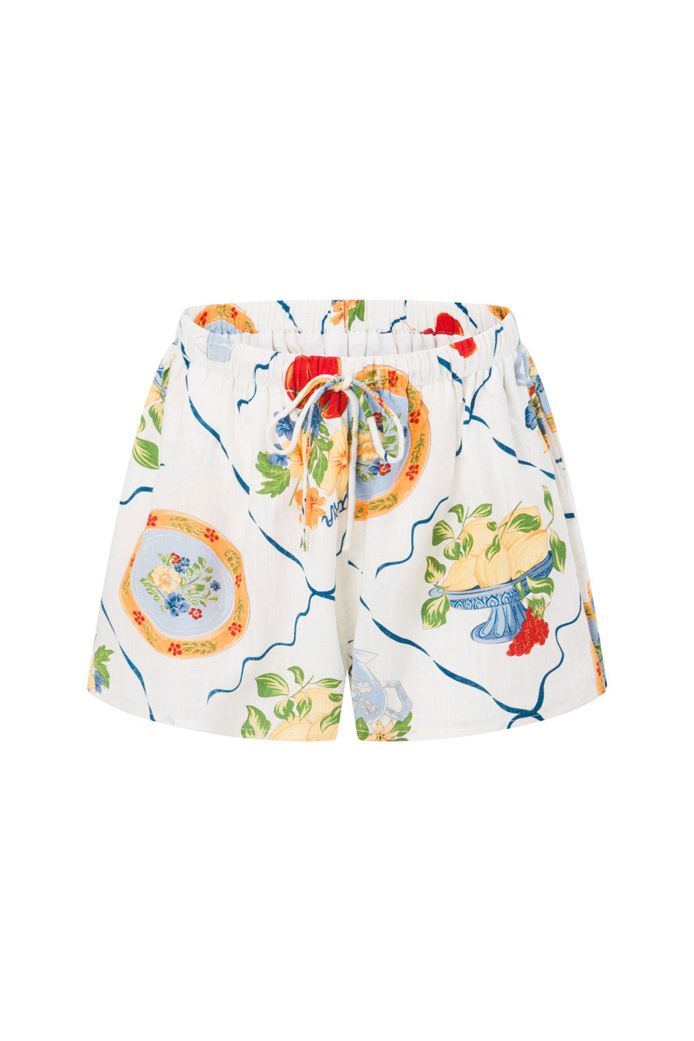 Exquisite Italian - Inspired Amorina Viscose Linen Blend Shorts from Trattoria