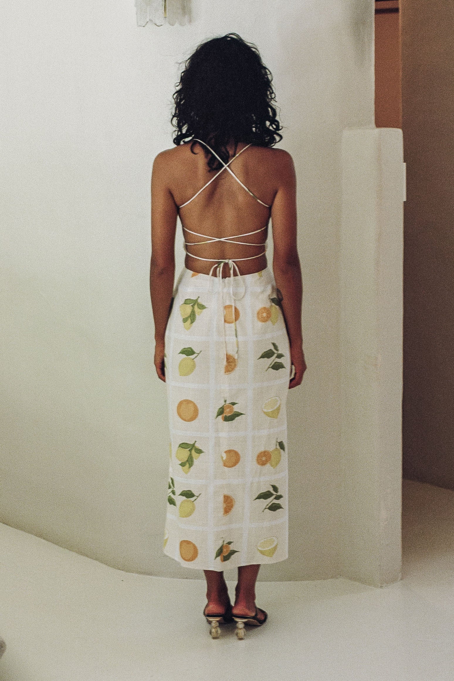 Unique Arion Midi Dress Sample with Minor Flaws