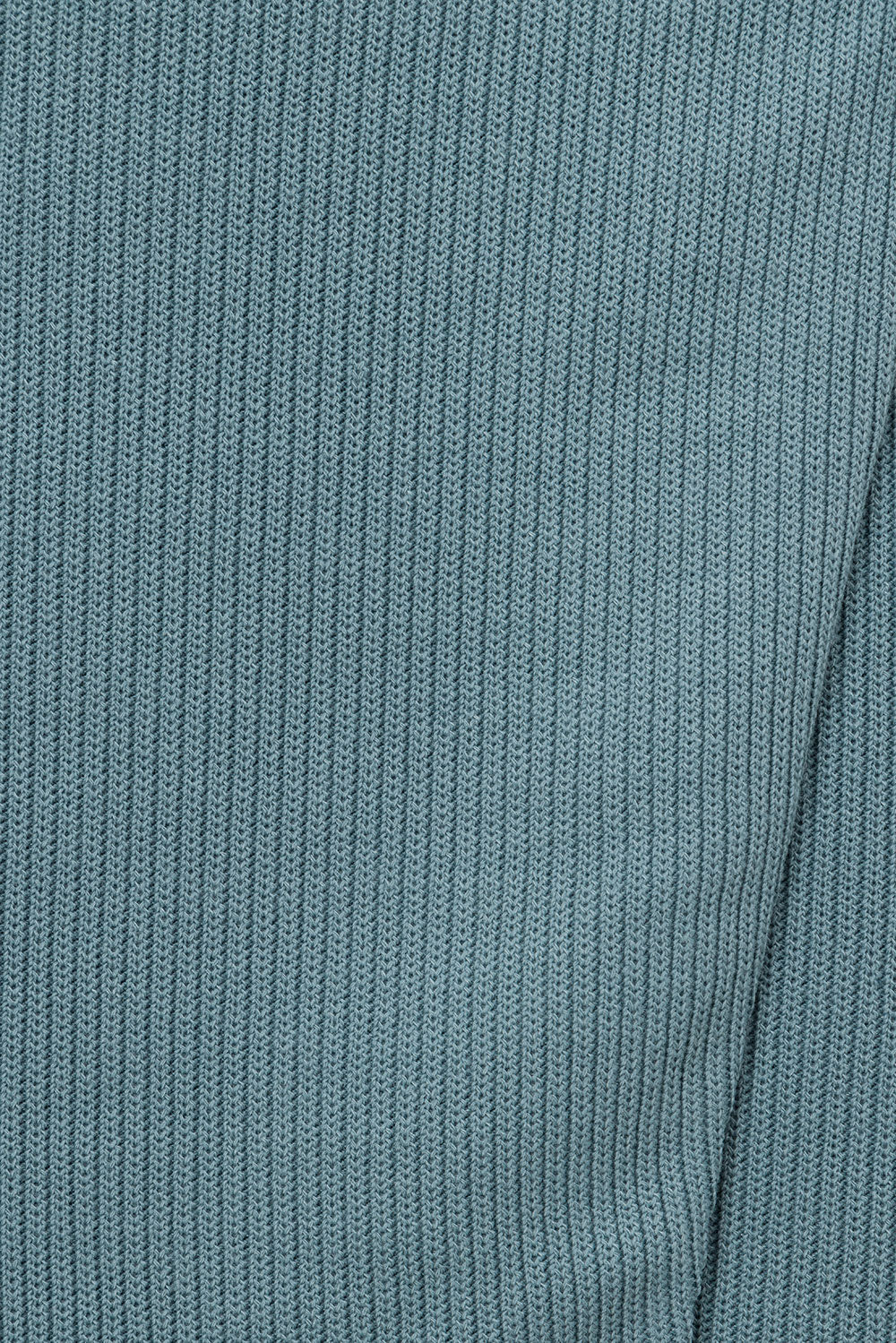 Exclusive Sabo Dusty Blue Ribbed High-Waisted Wrap Front Tie Side Daria Skirt