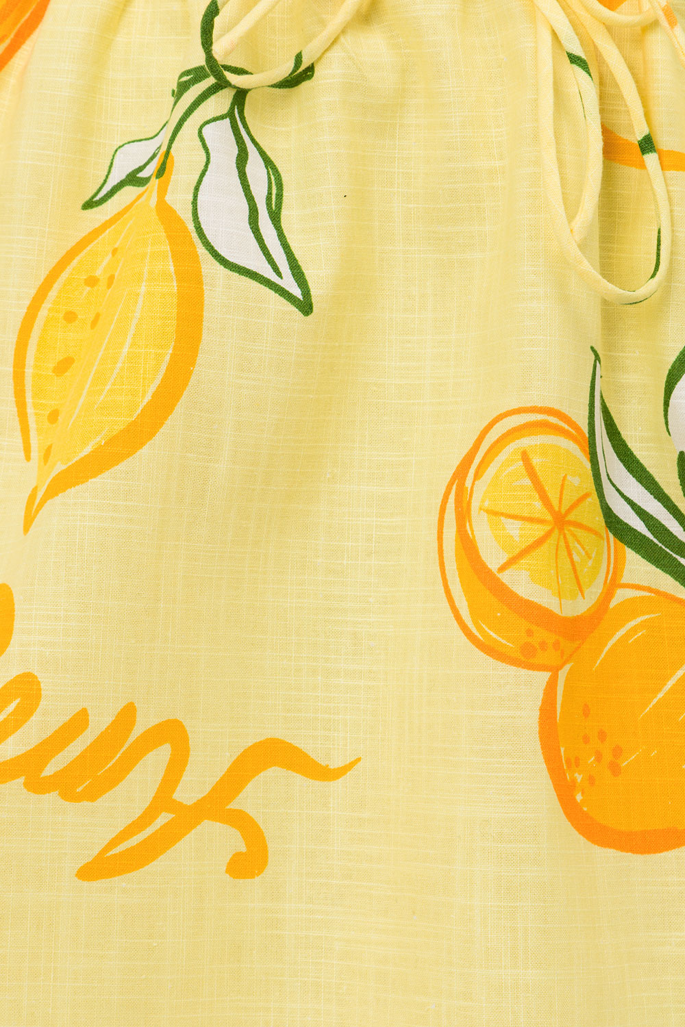 Unique Amalfi Citrus Milo Dress - One - of - a - Kind Sample