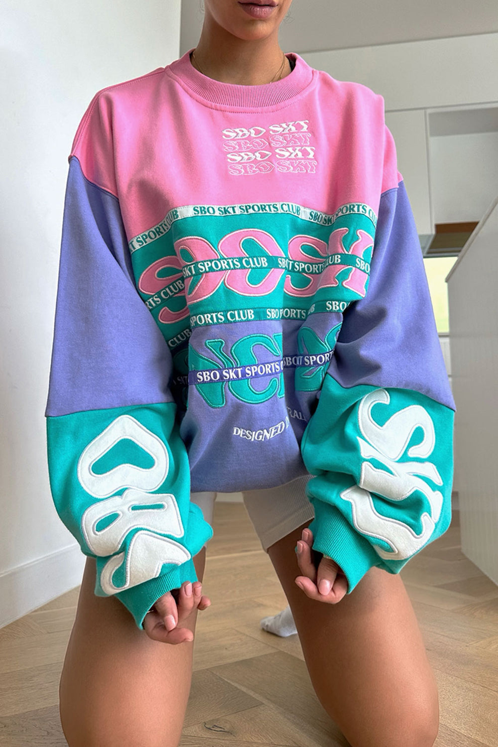 Unique Rosie Sweater Sample with a Minor Flaw